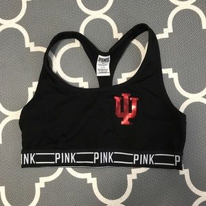 Pink x Indiana University Sports Bra